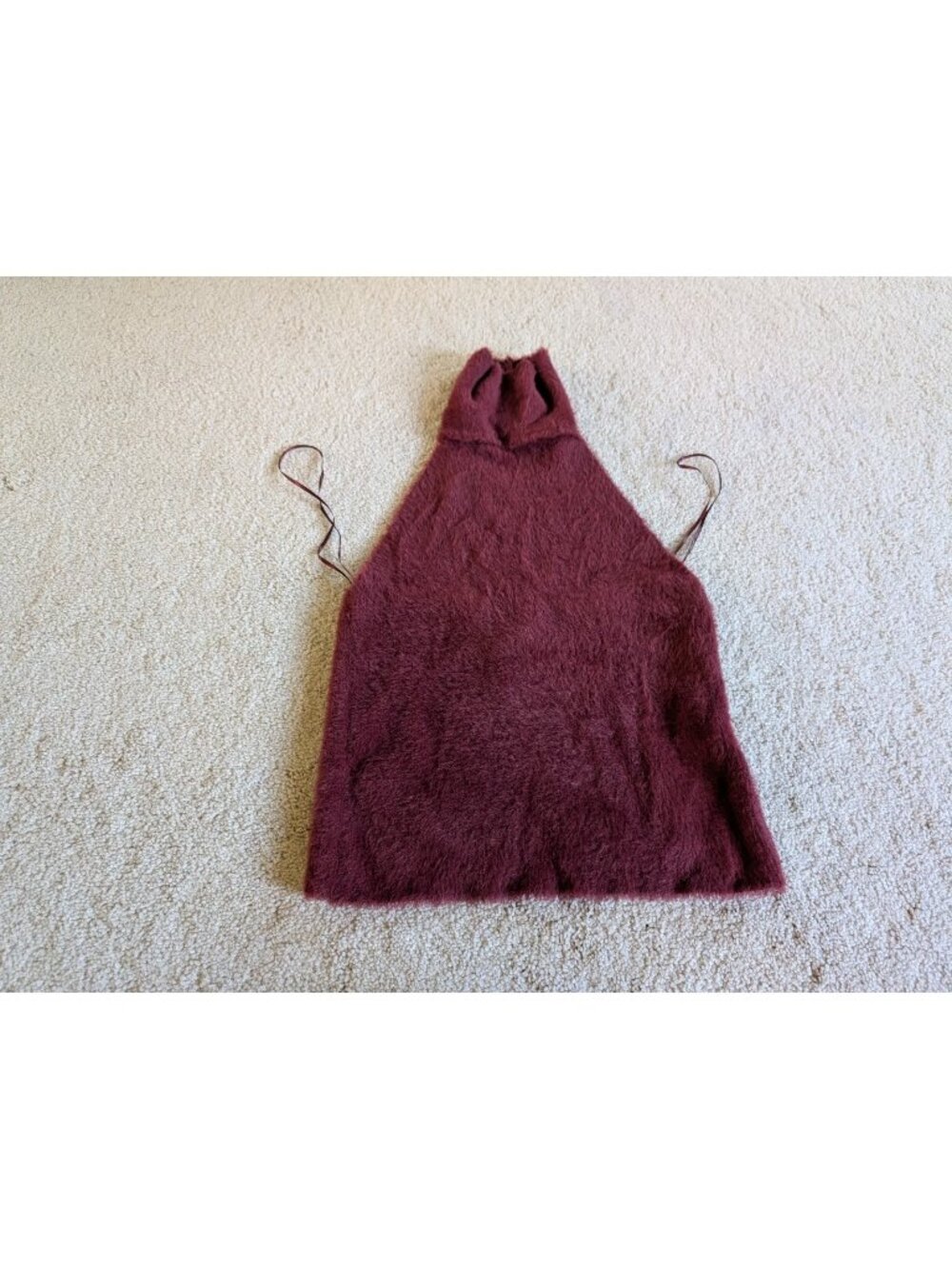 Urban Outfitters Silence + Noise Plum Purple Sleeveless Sweater Top NWT Large